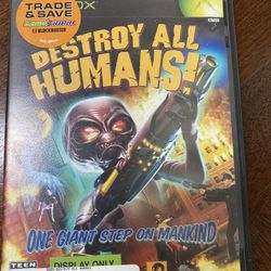 Destroy All Humans! Xbox One Video Game 