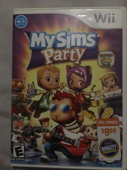 Nintendo wii my sims party