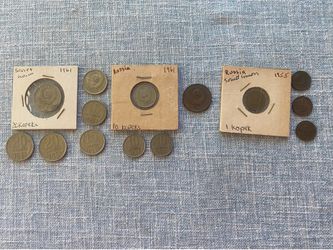 USSR Soviet Union Coins 1960’s-70’s (only $7 to get all)