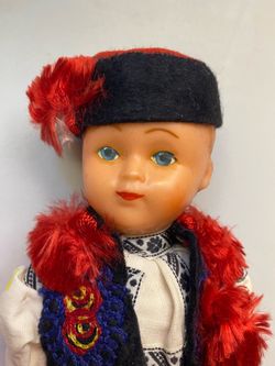 Czech Traditional Costume Collection Dolls VTG Slovakia