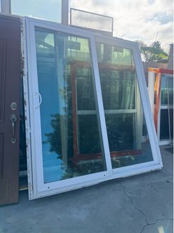 Glass slider door