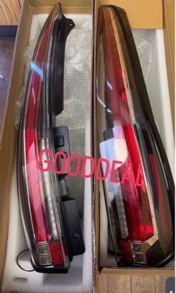Brand new Fit 2007-2014 Chevy Tahoe Suburban | GMC Yukon 2 in 1 full LED Tail Lights Set Black taillight lamp