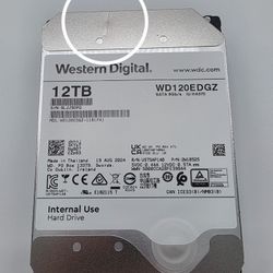 WD White 12TB Hard Drive 3.5"