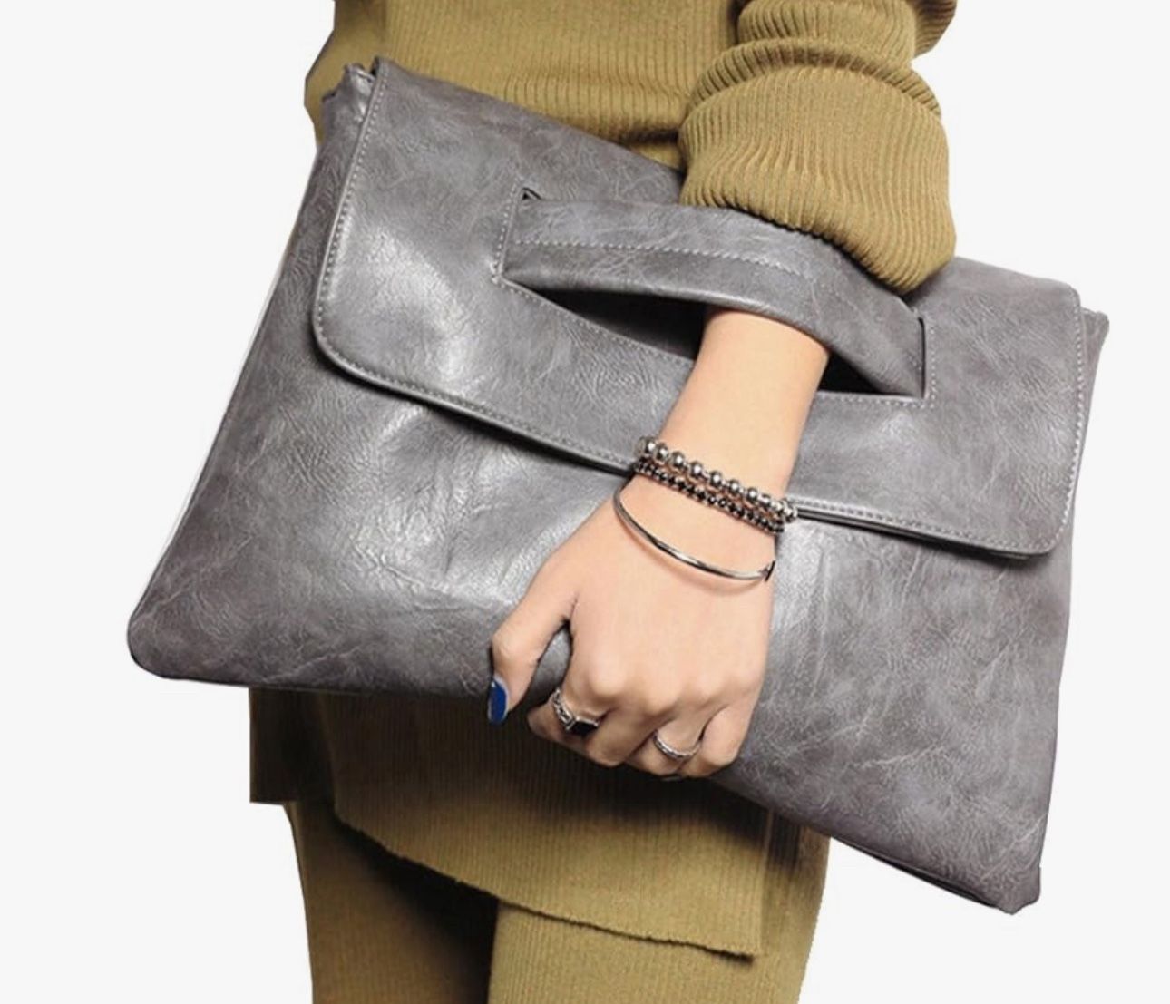 Women Handbags PU Leather Female Clutch Handbag Messenger Bag Large Solid High Capacity