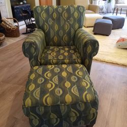 Chair and Ottoman