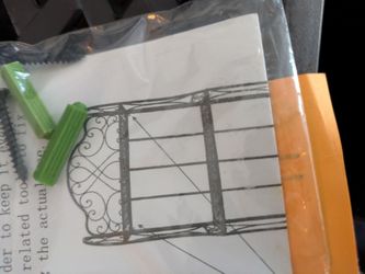 NEW Iron Shelving Unit.