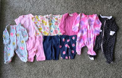 Newborn-3 month girls bundle