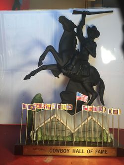 1982 National Cowboy Hall of Fame Empty Decanter – I think made by McCormick