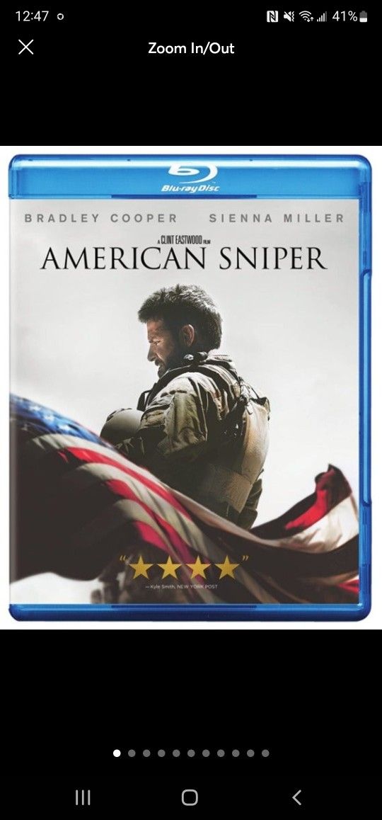 American Snipper (BLU-RAY 2014) BLU-RAY + DVD + DIGITAL HD (2 DISCS)