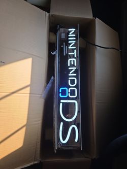 Nintendo DS Logo Neon Sign