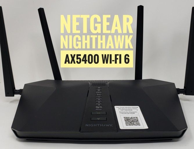 Netgear Nighthawk AX5400 Wireless Router WiFi 6