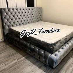 New King Bed Frame Witt MATRESS 