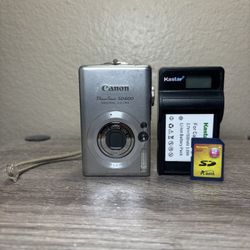 Canon PowerShot SD600 Digital ELPH 6.0MP Camera