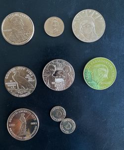 1 oz Copper Rounds .999 Fine - $6 Each, You Pick the Design