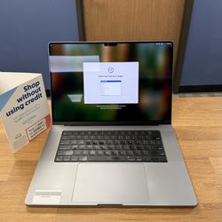 MacBook Pro 16" M1 Pro 10 Core*32GB RAM*500GB SSD