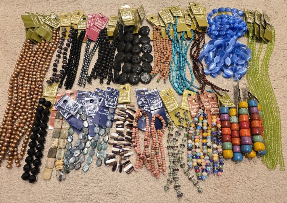 Lot of Assorted Bead Strands 5