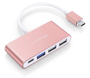 *NEW* 4-in-1 USB-C Hub, USB3.0, USB2.0, 100W Charging, Multiport Adapter