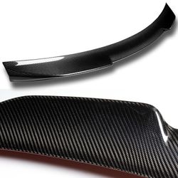 For 2021-2022 BMW G22 4-Series 2DR M4-Style Real Carbon Fiber Trunk Spoiler Wing -(2-SPC-6165-CF