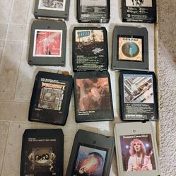 Vintage 8-track tape Bundle