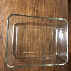 Anchor Hocking Vintage Clear Glass 1.5 Qt 6" X 8"