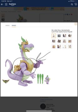 My Little Pony Guardians Of Harmony Dragon Saddle