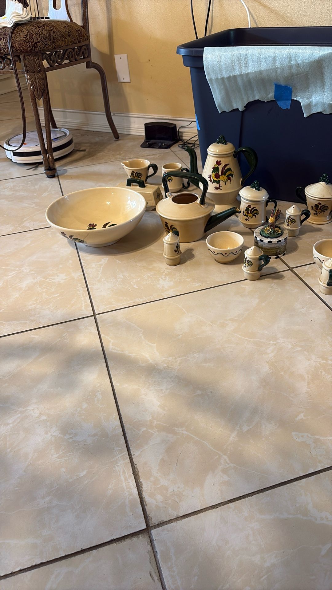 Rooster China Set