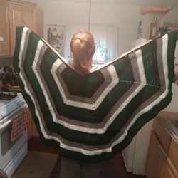 Hand Made Eagles Inspired Shawl