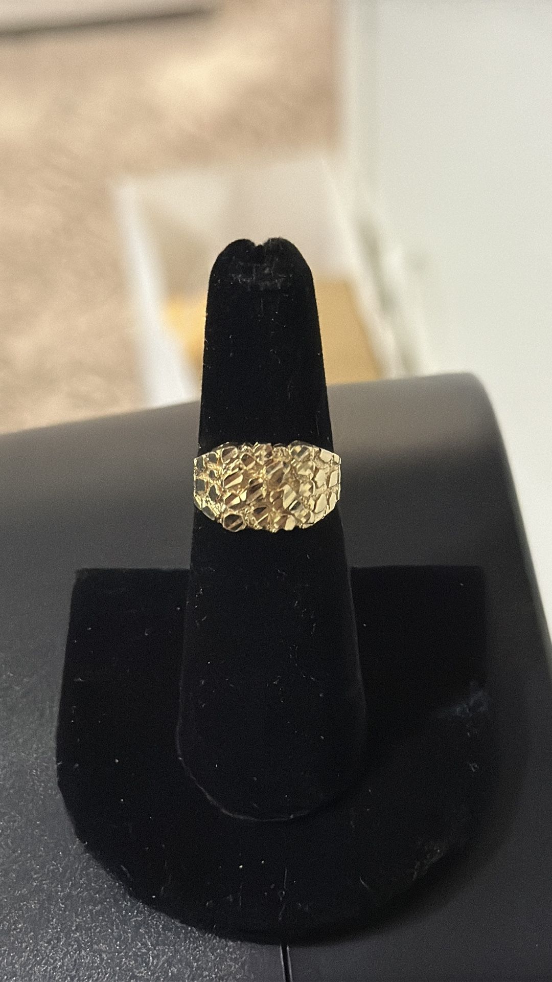 10k Nugget Ring