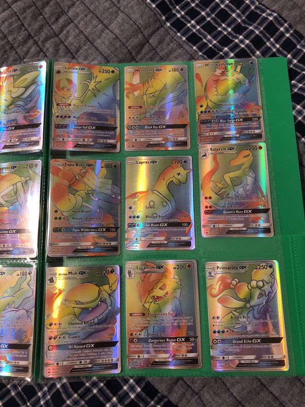 Pokémon GX Rainbow Rare Cards Pokemon Cards for Sale in Cape Coral, FL