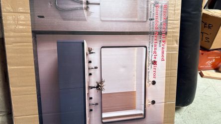 Large tall mirror. 60x28 bathroom or vanity furniture