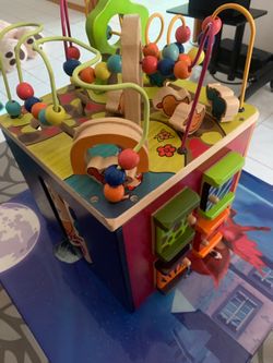 Toddler wooden learning toy