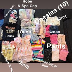 0-3 Infant Girl Clothing Lot