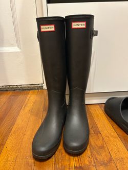 Black Hunter Rain Boots size 7