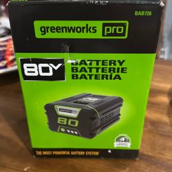 Greenworks 80v Battery 2.0Ah