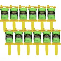 11468 Original Mason’s Line Reels. Stringliner® Original BRAIDED FL GREEN 250'. (12 Pack)