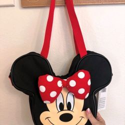 Disneyland Resort Minnie Mouse Mini Face Tote Bag