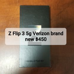 Z Flip 3 5g Verizon brand New 