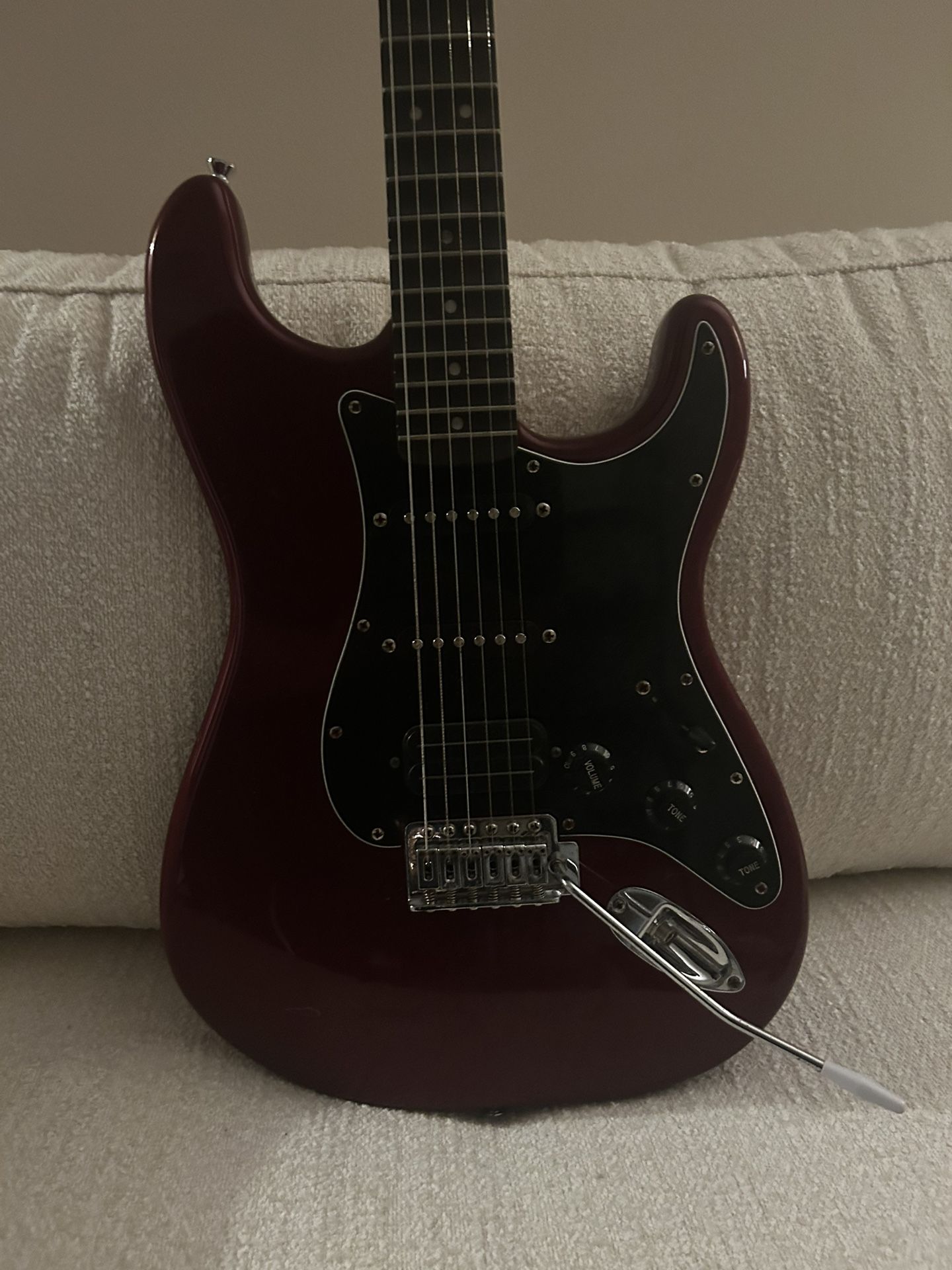 Scalloped Squire Stratocaster