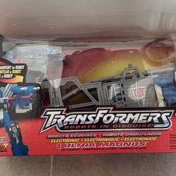 2001 Hasbro Transformers RID ultra Magnus New In Box 