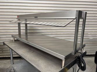 48" Glo-Ray Heated  Over Shelf Heat Lamp Food Warmer Display Hatco GRBW-48 NSF 120V #4884