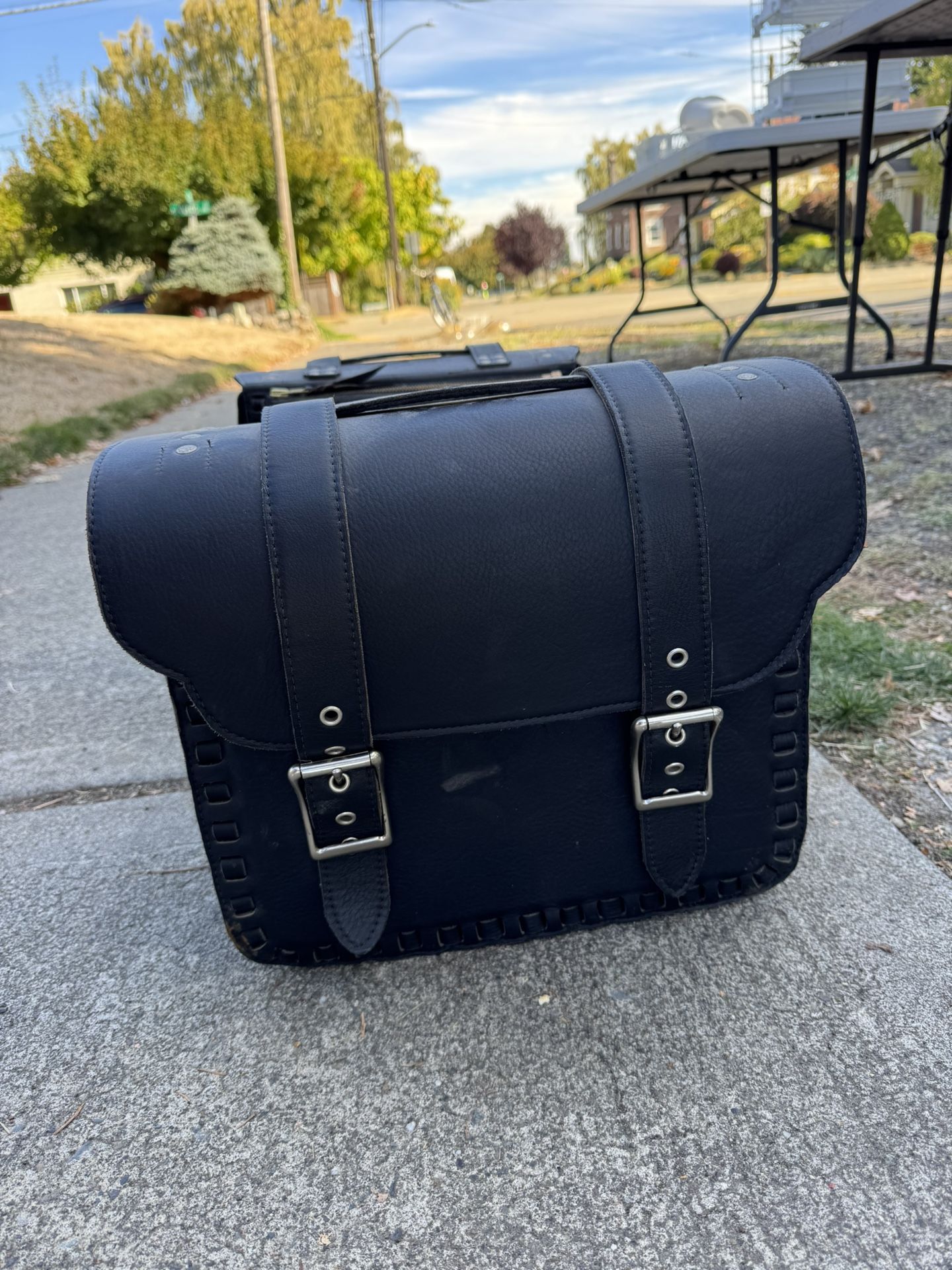 Handmade Motorcycle Saddle Bags