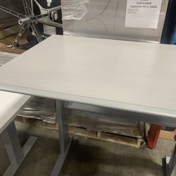 Conset Standing Desk! 48x30 Electric Height Adjustable Table! Sit Stand Desk! We Also Several Have Ergonomic Chairs!
