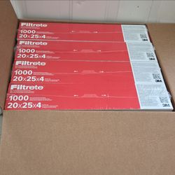 Filtrate 20x25x4  Air Filters