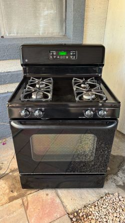 GE Black Gas Range Stove