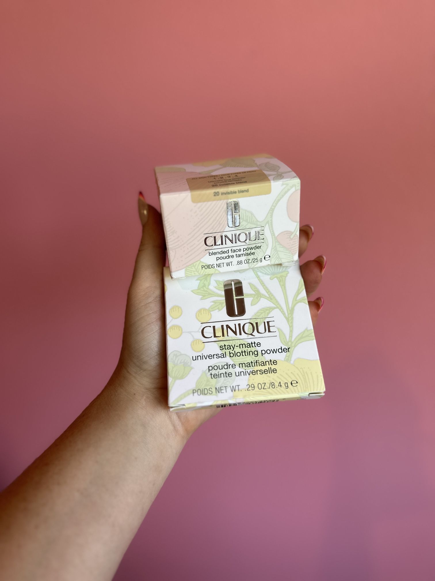 Clinique Blotting and Blending Face Powder Set