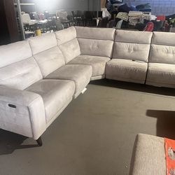 Power Recliner Sectional H