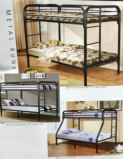Twin over twin bunk bed $199