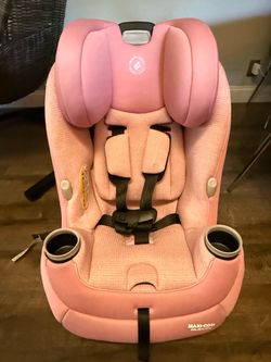 Maxi-Cosi Pria All-in-One Convertible Car Seat, Rose Pink Sweater