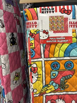 Hello Kitty Quilted Blankets