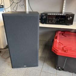 Home Theatre Hundle- KLH 912B Floor Speakers + Denon AVR-S510BT Receiver